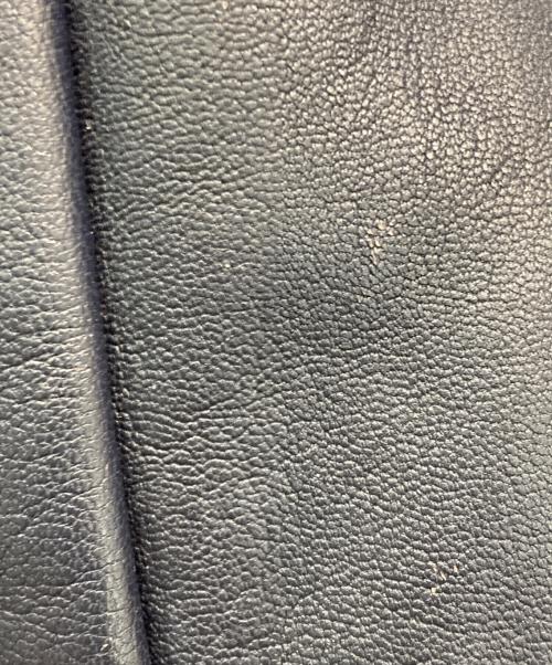 LONGCHAMP（ロンシャン）LONGCHAMP (ロンシャン) ル・プリアージュ キュイール トップハンドルバッグ ネイビーの古着・服飾アイテム