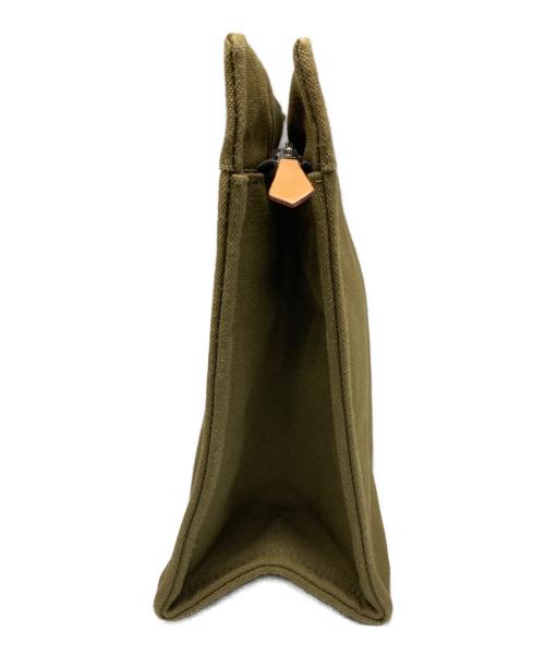 HERMES（エルメス）HERMES (エルメス) フールトゥ クラッチバッグ カーキの古着・服飾アイテム