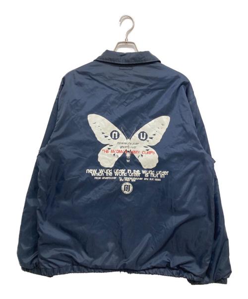 UNDERCOVER（アンダーカバー）UNDERCOVER (アンダーカバー) 90’s NEW WORLD ORDERコーチジャケット ネイビー サイズ:Lの古着・服飾アイテム