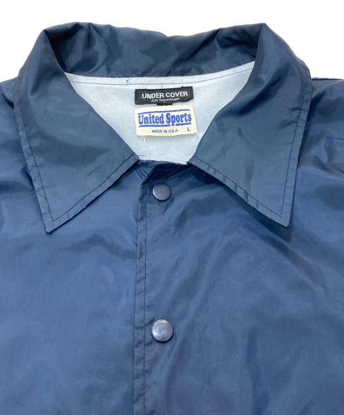 UNDERCOVER（アンダーカバー）UNDERCOVER (アンダーカバー) 90’s NEW WORLD ORDERコーチジャケット ネイビー サイズ:Lの古着・服飾アイテム