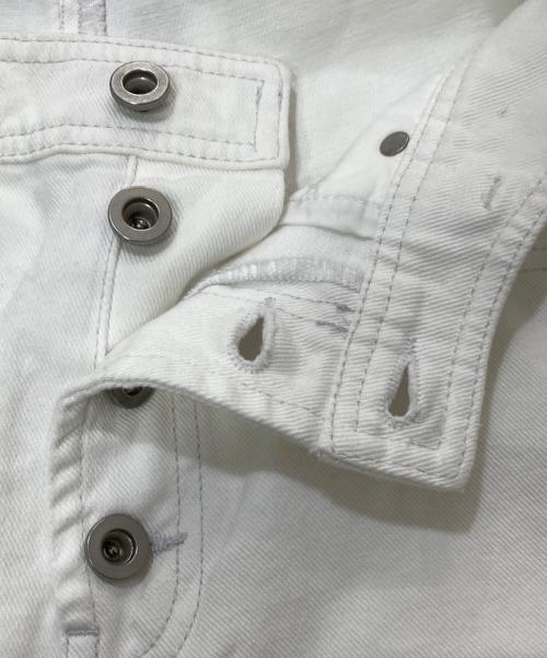 DIESEL（ディーゼル）DIESEL (ディーゼル) サロペット ホワイト サイズ:Sの古着・服飾アイテム