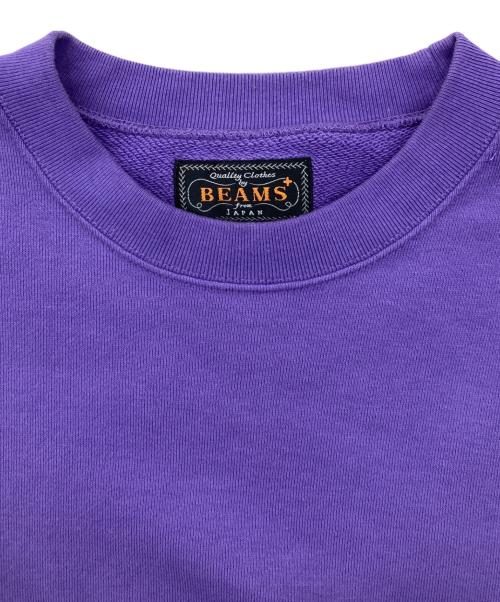 BEAMS PLUS（ビームスプラス）BEAMS PLUS (ビームスプラス) Sweat Crew パープル サイズ:Lの古着・服飾アイテム