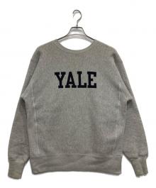 Champion（チャンピオン）の古着「TRUE TO ARCHIVES REVERSE WEAVE CREW NECK SWEAT YALE」｜グレー