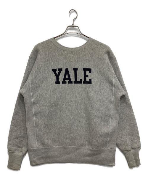 Champion（チャンピオン）Champion (チャンピオン) TRUE TO ARCHIVES REVERSE WEAVE CREW NECK SWEAT YALE グレー サイズ:Mの古着・服飾アイテム