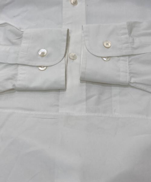 YLEVE（イレーヴ）YLEVE (イレーヴ) コットンブロードソリッドレギュラーカラーシャツ ホワイト サイズ:SIZE4の古着・服飾アイテム
