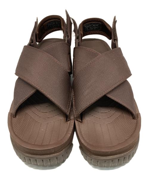shaka（シャカ）shaka (シャカ) Fiesta Platform SK/厚底サンダル ブラウン サイズ:25cmの古着・服飾アイテム