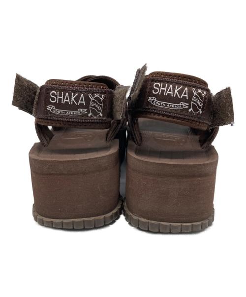 shaka（シャカ）shaka (シャカ) Fiesta Platform SK/厚底サンダル ブラウン サイズ:25cmの古着・服飾アイテム