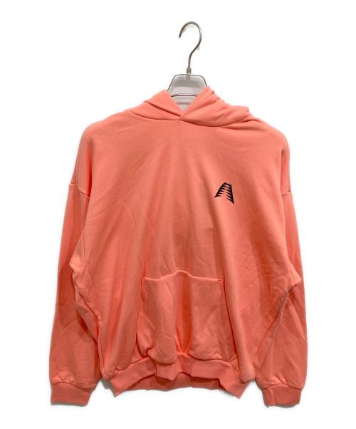 adidas（アディダス）adidas (アディダス) プルオーバーパーカー ピンク サイズ:XL 未使用品の古着・服飾アイテム