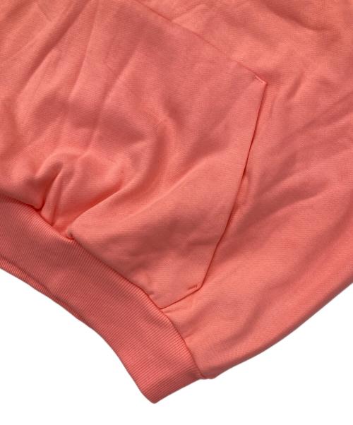 adidas（アディダス）adidas (アディダス) プルオーバーパーカー ピンク サイズ:XL 未使用品の古着・服飾アイテム