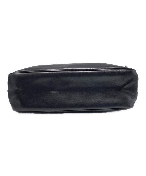 LONGCHAMP（ロンシャン）LONGCHAMP (ロンシャン) レザートートバッグ ブラックの古着・服飾アイテム