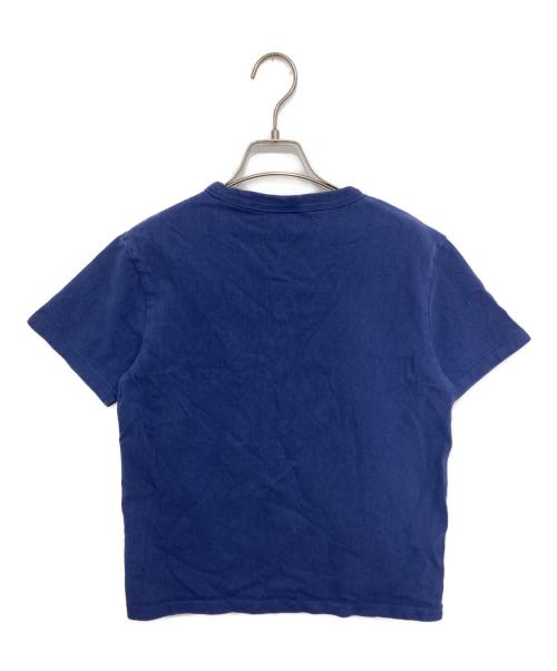 Champion（チャンピオン）Champion (チャンピオン) プリントTシャツ ブルー サイズ:Sの古着・服飾アイテム