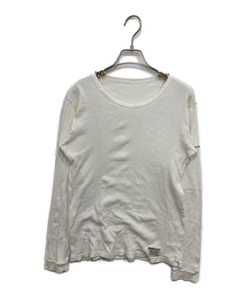 WACKO MARIA（ワコマリア）WACKO MARIA (ワコマリア) 長袖カットソー ホワイト サイズ:記載なしの古着・服飾アイテム