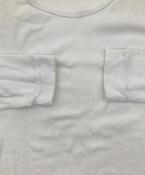 WACKO MARIA（ワコマリア）WACKO MARIA (ワコマリア) 長袖カットソー ホワイト サイズ:記載なしの古着・服飾アイテム