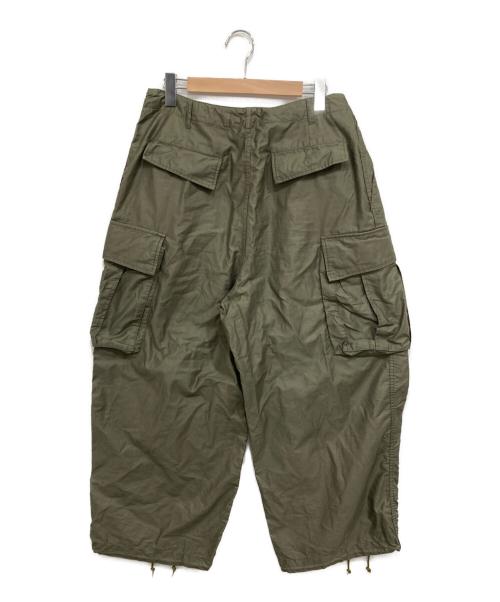 Needles（ニードルズ）Needles (ニードルズ) H.D. Pant - BDU/6 ポケット カーゴヒザデルパンツ カーキ サイズ:Mの古着・服飾アイテム