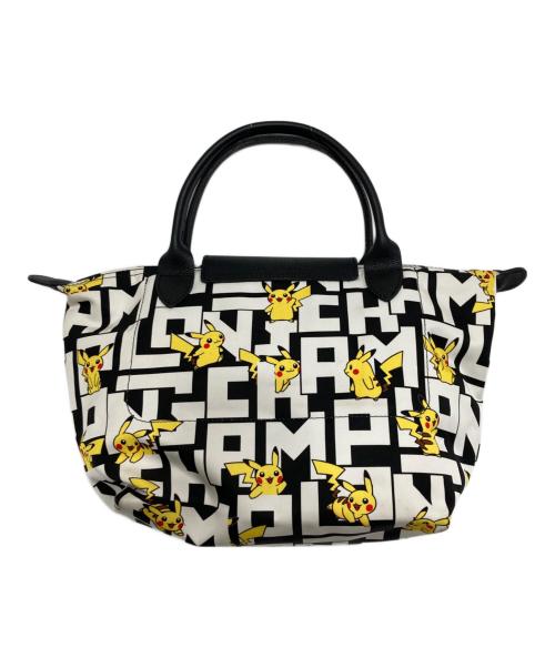 LONGCHAMP（ロンシャン）LONGCHAMP (ロンシャン) POKEMON (ポケモン) ル・プリアージュ/トートバッグ ブラックの古着・服飾アイテム
