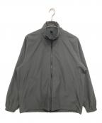 GOLDWINゴールドウイン）の古着「Hyperdense Taffeta U/S Jacket/ジップアップジャケット」｜グレー