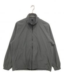 GOLDWIN（ゴールドウイン）の古着「Hyperdense Taffeta U/S Jacket/ジップアップジャケット」｜グレー