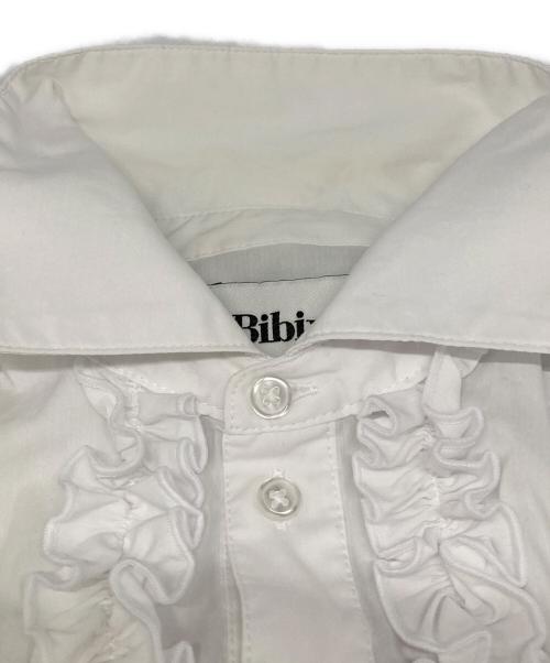 Bibiy.（ビビィ）Bibiy. (ビビィ) フリルブラウス ホワイト サイズ:FREEの古着・服飾アイテム