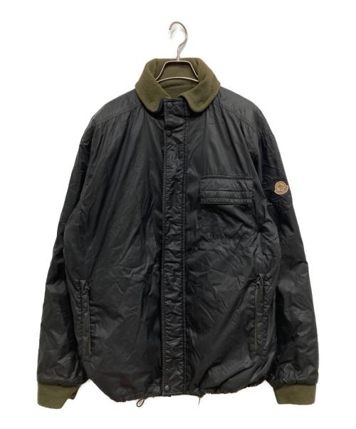MONCLER（モンクレール）MONCLER (モンクレール) HUSKY (ハスキー) リバーシブルジャケット ブラック×カーキ サイズ:Mの古着・服飾アイテム