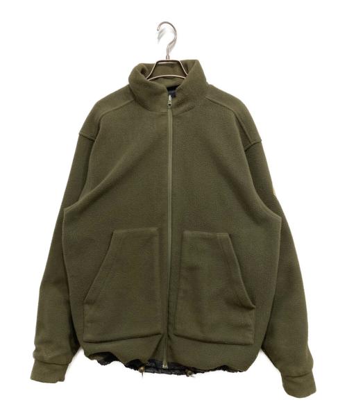 MONCLER（モンクレール）MONCLER (モンクレール) HUSKY (ハスキー) リバーシブルジャケット ブラック×カーキ サイズ:Mの古着・服飾アイテム