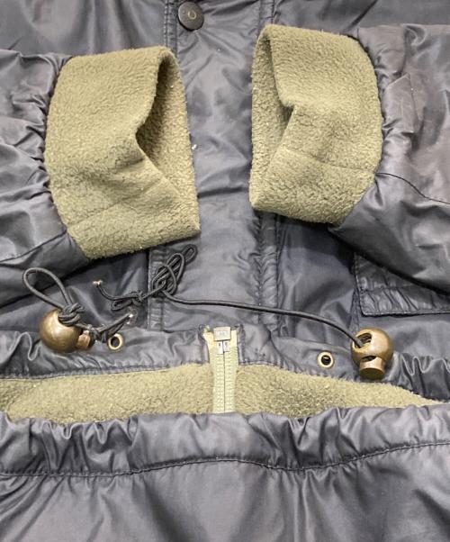 MONCLER（モンクレール）MONCLER (モンクレール) HUSKY (ハスキー) リバーシブルジャケット ブラック×カーキ サイズ:Mの古着・服飾アイテム