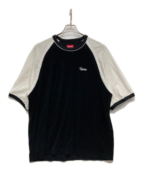 SUPREME（シュプリーム）Supreme (シュプリーム) TERRY RAGLAN S/S TOP ブラック サイズ:Ｌの古着・服飾アイテム