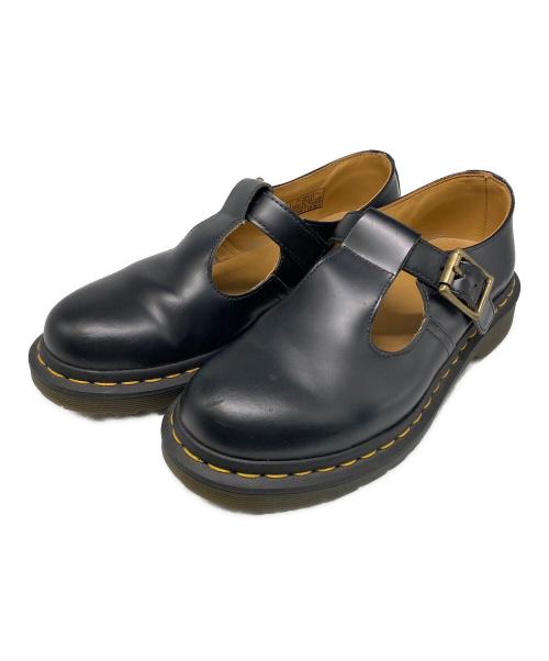 Dr.Martens（ドクターマーチン）Dr.Martens (ドクターマーチン) POLLEY Tバーシューズ ブラック サイズ:UK5(24cm相当)の古着・服飾アイテム
