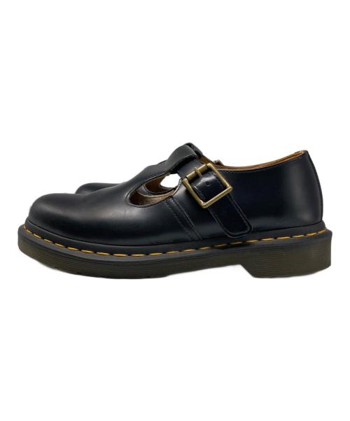 Dr.Martens（ドクターマーチン）Dr.Martens (ドクターマーチン) POLLEY Tバーシューズ ブラック サイズ:UK5(24cm相当)の古着・服飾アイテム