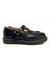 中古・古着 Dr.Martens (ドクターマーチン) POLLEY Tバーシューズ ブラック サイズ:UK5(24cm相当)：12000円