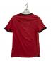 EMPORIO ARMANI (エンポリオ アルマーニ) ロゴリンガーTシャツ レッド サイズ:Ｍ：4000円