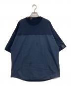 N.HOOLYWOODエヌ ハリウッド）の古着「切替Tシャツ」｜ネイビー
