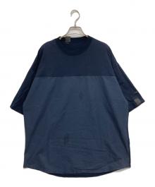 N.HOOLYWOOD（エヌ ハリウッド）の古着「切替Tシャツ」｜ネイビー