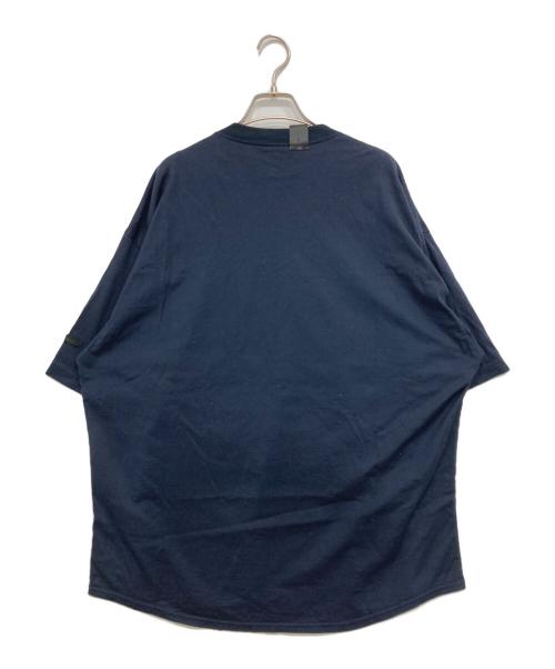 N.HOOLYWOOD（エヌ ハリウッド）N.HOOLYWOOD (エヌ ハリウッド) 切替Tシャツ ネイビー サイズ:SIZE40の古着・服飾アイテム