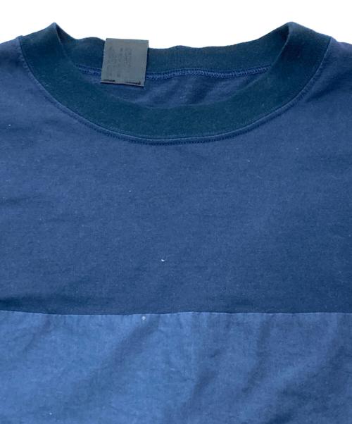 N.HOOLYWOOD（エヌ ハリウッド）N.HOOLYWOOD (エヌ ハリウッド) 切替Tシャツ ネイビー サイズ:SIZE40の古着・服飾アイテム