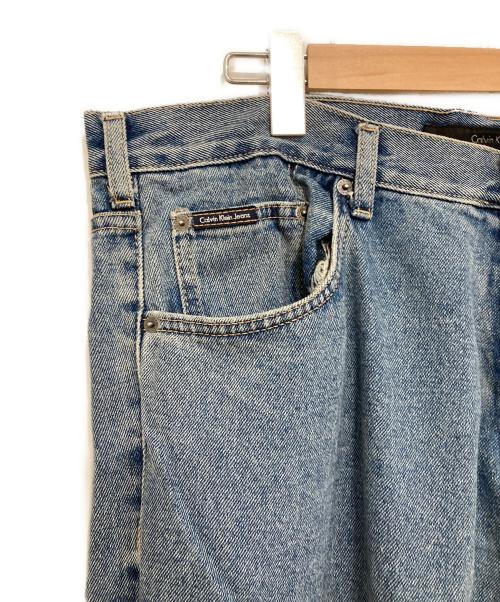 Calvin Klein Jeans（カルバンクラインジーンズ）Calvin Klein Jeans (カルバンクラインジーンズ) デニムパンツ インディゴ サイズ:W38の古着・服飾アイテム