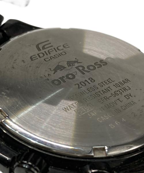 EDIFICE（エディフィス）EDIFICE (エディフィス) スクーデリア・トロ・ロッソ限定 腕時計 ブルーの古着・服飾アイテム