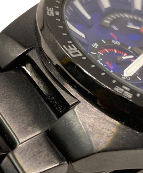 EDIFICE（エディフィス）EDIFICE (エディフィス) スクーデリア・トロ・ロッソ限定 腕時計 ブルーの古着・服飾アイテム