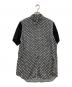 BLACK COMME des GARCONS（ブラックコムデギャルソン）の古着「ドット柄切替半袖シャツ」｜ブラック