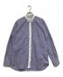 COMME des GARCONS SHIRT（コムデギャルソンシャツ）の古着「長袖ストライプシャツ」｜ブルー