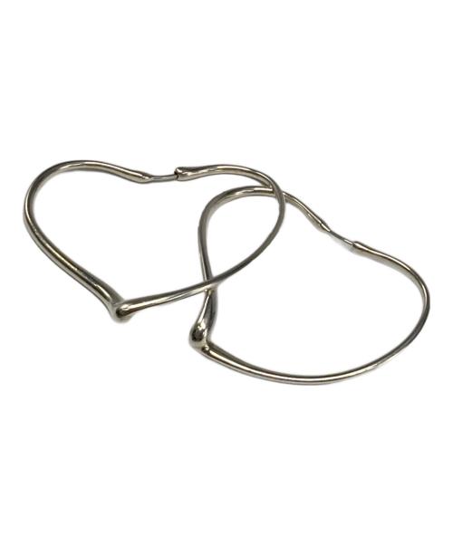 TIFFANY & Co.（ティファニー）Tiffany & Co. (ティファニー) オープンハートフープピアス シルバーの古着・服飾アイテム