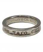TIFFANY & Co.ティファニー）の古着「1837ナローリング」｜シルバー