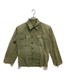 US ARMY（ユーエスアーミー）の古着「50’sユーティリティーシャツ」｜グリーン