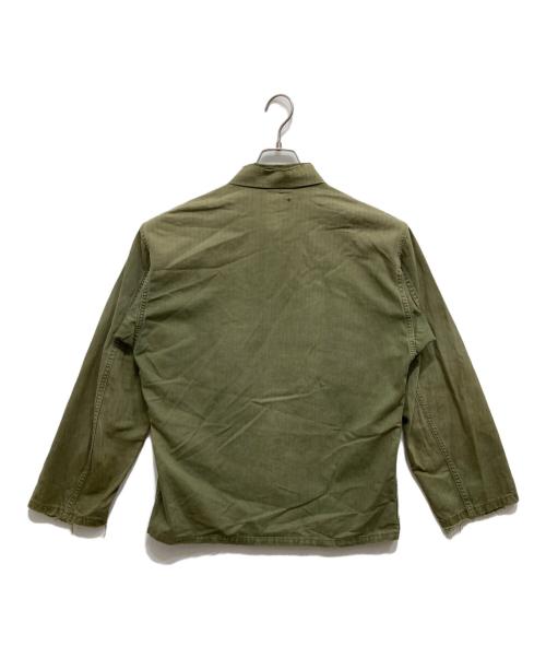US ARMY（ユーエスアーミー）US ARMY (ユーエスアーミー) 50’sユーティリティーシャツ グリーン サイズ:freeの古着・服飾アイテム