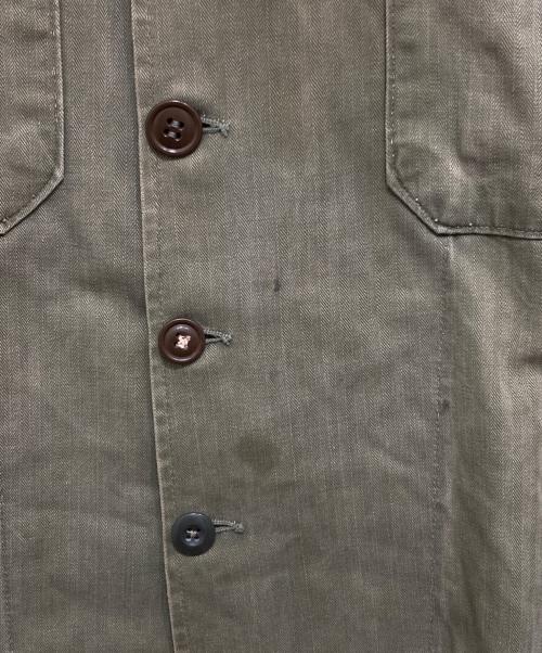 US ARMY（ユーエスアーミー）US ARMY (ユーエスアーミー) 50’sユーティリティーシャツ グリーン サイズ:freeの古着・服飾アイテム