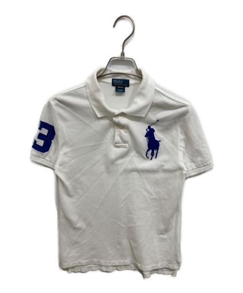 POLO RALPH LAUREN（ポロ・ラルフローレン）POLO RALPH LAUREN (ポロ・ラルフローレン) ビッグポニーポロシャツ ホワイト サイズ:Mの古着・服飾アイテム