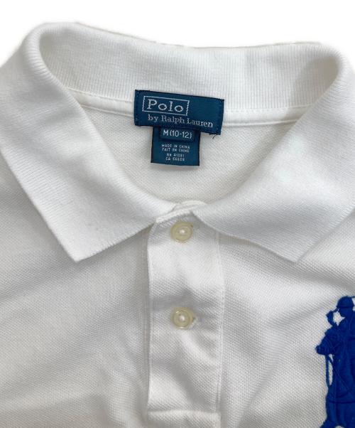 POLO RALPH LAUREN（ポロ・ラルフローレン）POLO RALPH LAUREN (ポロ・ラルフローレン) ビッグポニーポロシャツ ホワイト サイズ:Mの古着・服飾アイテム