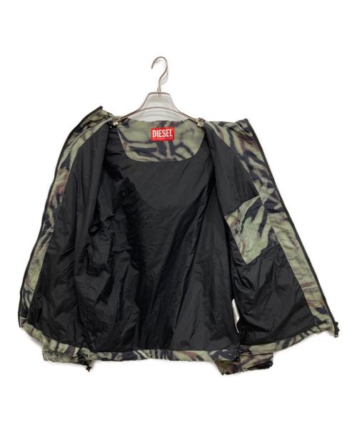 DIESEL（ディーゼル）DIESEL (ディーゼル) J-LEOPOLD-ZEBRA/レオパード柄ジャケット ベージュ サイズ:46の古着・服飾アイテム