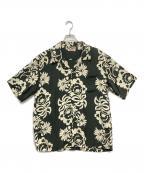 Sun Surfサンサーフ）の古着「RAYON HAWAIIAN SHIRT “SUNLIGHT FLOWER”/アロハシャツ」｜グリーン