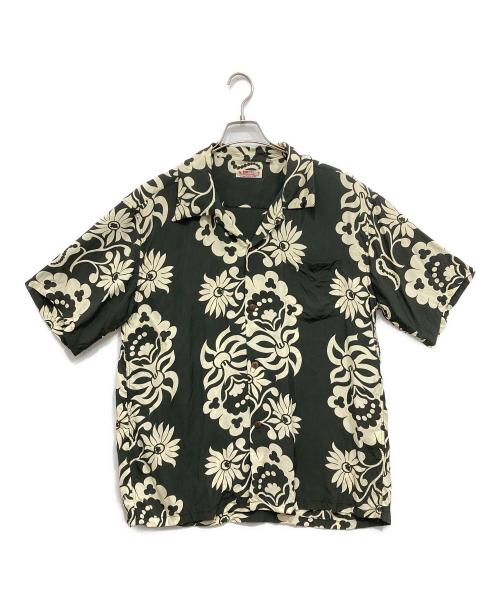 Sun Surf（サンサーフ）Sun Surf (サンサーフ) RAYON HAWAIIAN SHIRT “SUNLIGHT FLOWER”/アロハシャツ グリーン サイズ:XLの古着・服飾アイテム