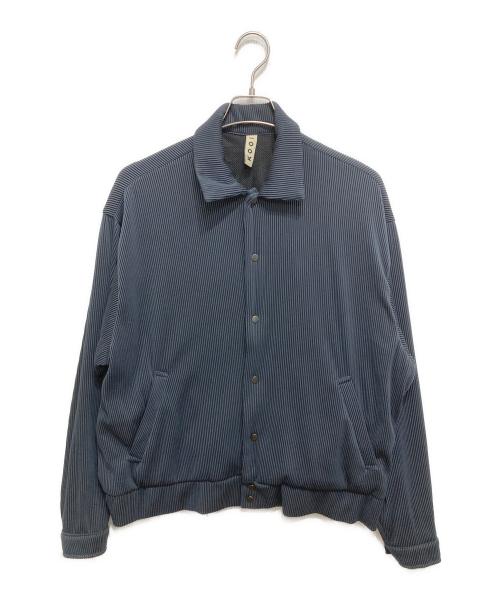 kooi（コーイ）kooi (コーイ) RIPPLE JACKET ネイビー サイズ:1の古着・服飾アイテム